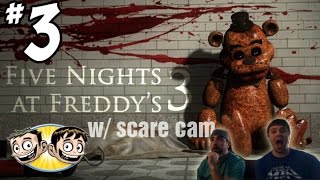 Five Nights At Freddys 3 W Facecam - Part 3 - Why?? - Brobrahs