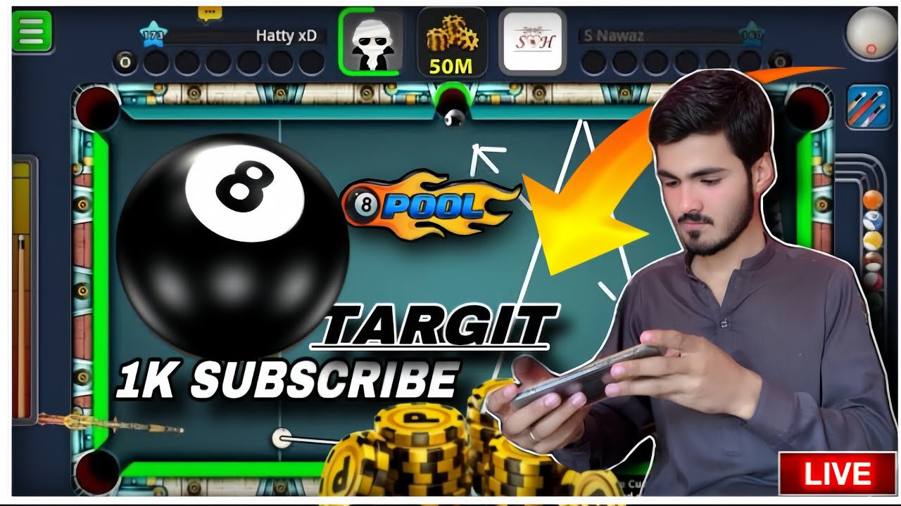 8 Ball Pool LIVE Gameplay - Intense Matches & Fun Moments! 🎱ALI 8BP is ...