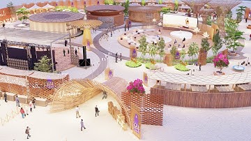 🌟 THE SOUL SANCTUARY | Complete 3D Walkthrough | Stunning Event Visualization by FOUR CORNER RENDER