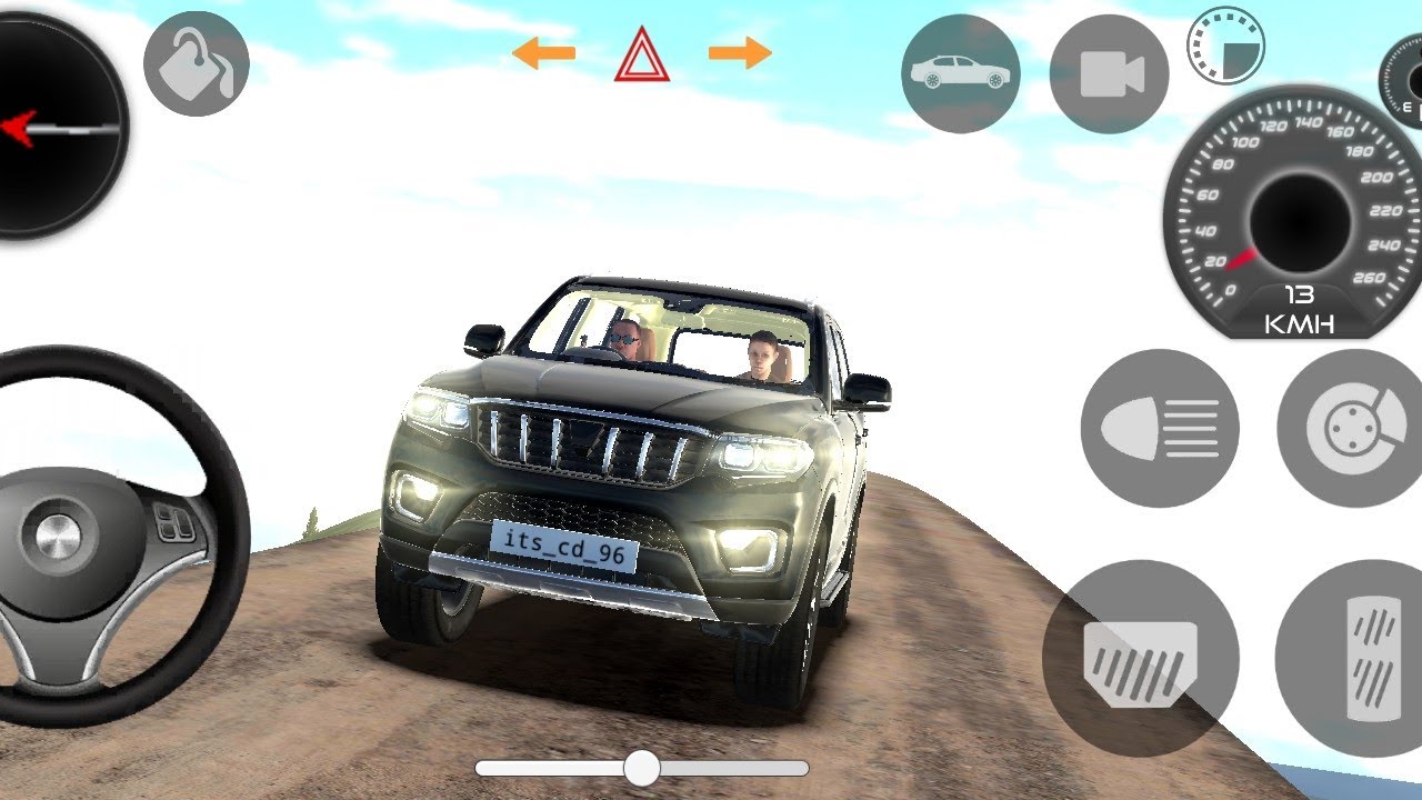car driving 😱 new scorpio car driving indian car simulator 3d