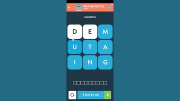 Wordbrain 2 Daily June 6 2022 Answers [MATEMATICS] | Wordbrain 2 Daily Answers
