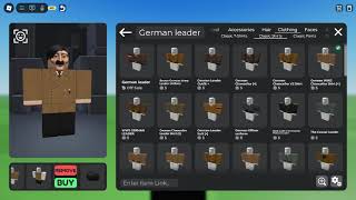 How to make adolf hitler skin in roblox.