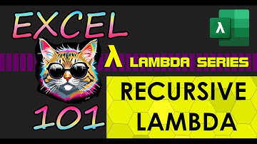 Recursive lambda - LAMBDA function to perform binary search algorithms - Advanced Excel Techniques
