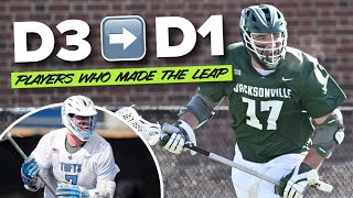 2022 NCAA Lacrosse: Players Who MADE THE LEAP From Division 3 to Division 1