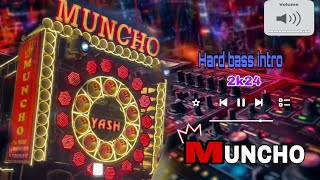DJ MUNCHO MAURANIPUR 😈HARD INTRO👑Dj Ads lalitpur👑