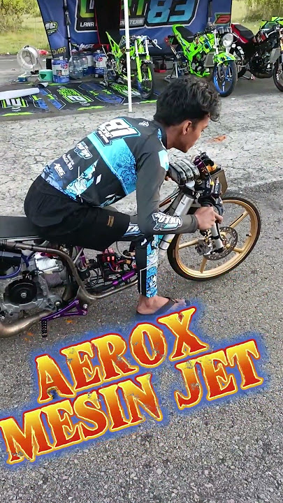 POWER GILA ‼ Aerox Drag Bike Ini Bikin Mesin Lain Nangis 😱
