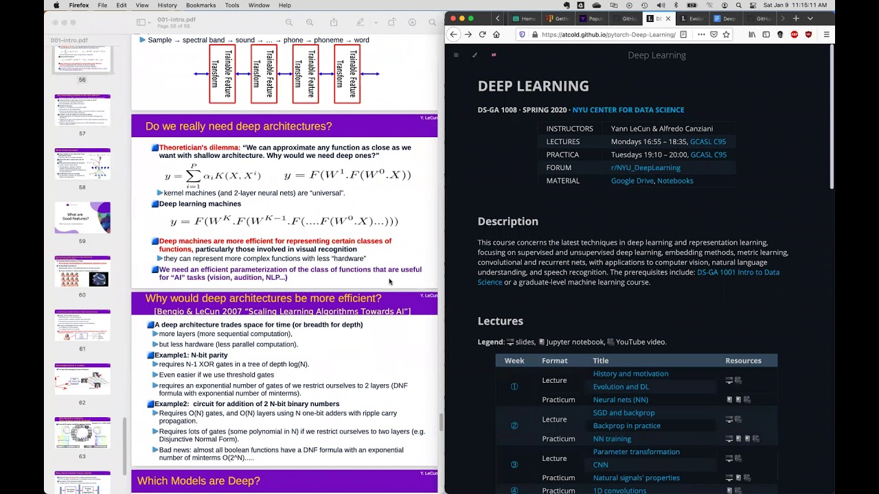 DEEP LEARNING with PyTorch study group - 1/9/2021 - YouTube