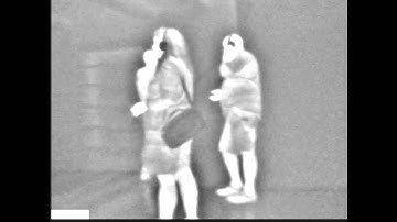 Example of a Ghost Captured on a Thermal Camera