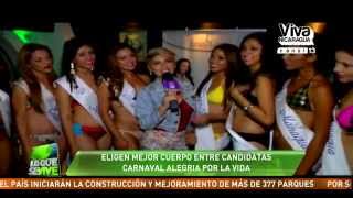 Eligen El Mejor Cuerpo Entre Candidatas A Reina Del Carnaval Alegría Por La Vida