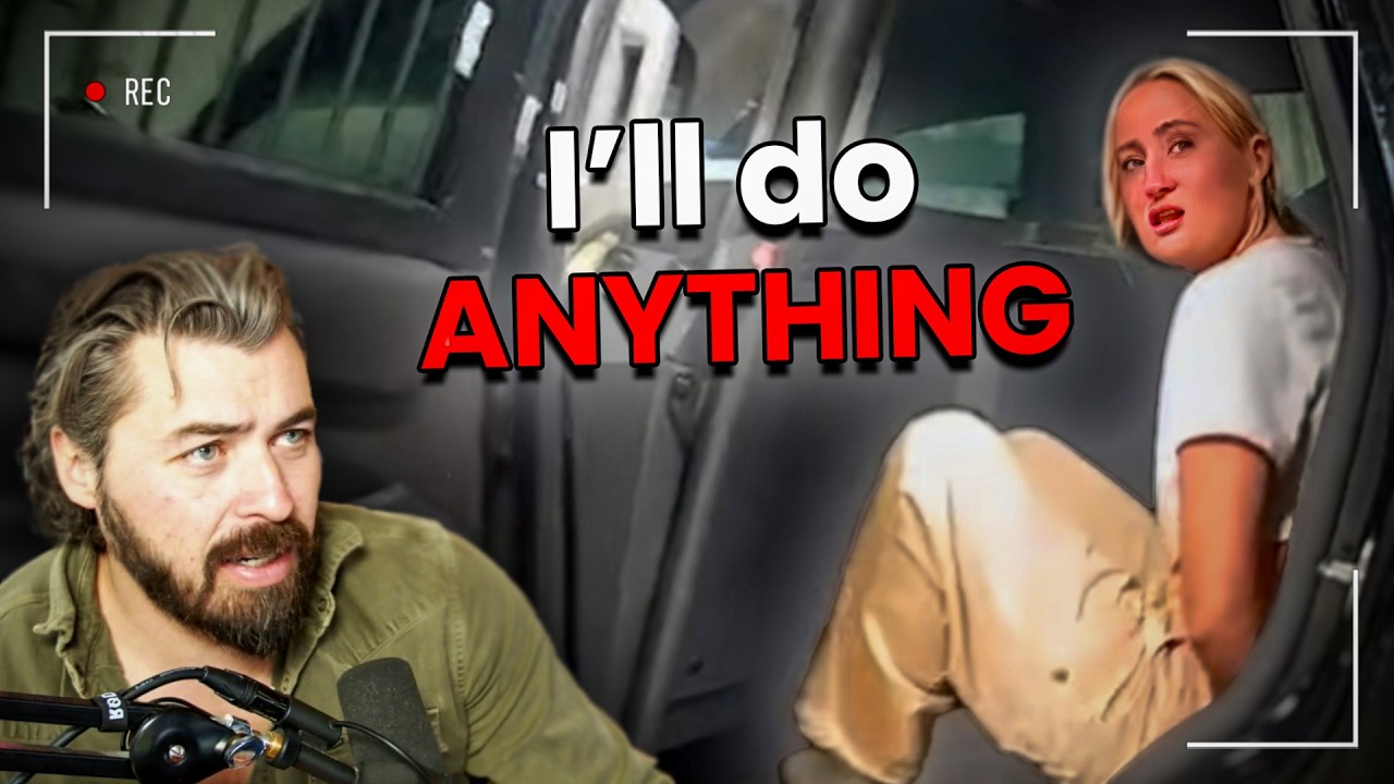 Drunk Girl Starts Making Desperate Pleas in the Back Seat