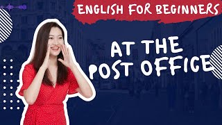 At the Post Office 📮  Easy English for Sending Packages   English Speaking Practice for Beginners