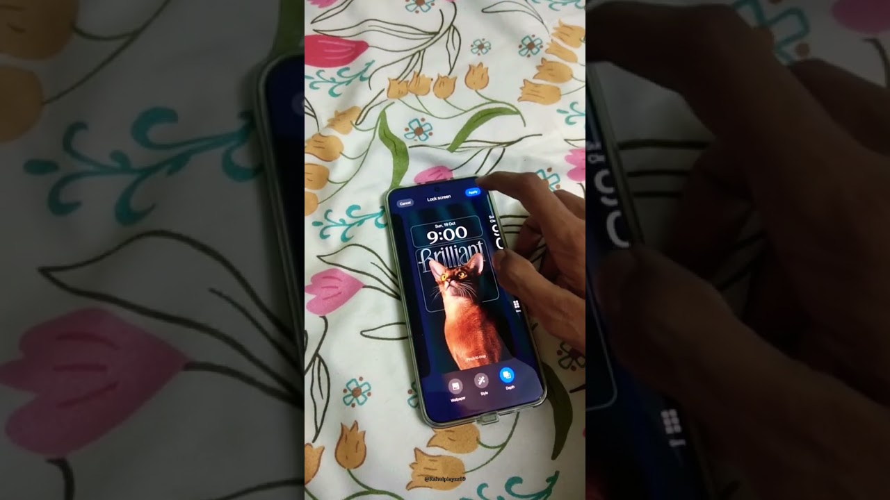 New animation 🔥 | Realme p3 ultra 