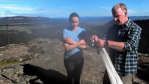Workshop Wednesday #29: First aid. How to support a broken arm or collar bones with a sling