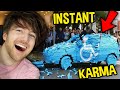 PEOPLE GETTING INSTANT KARMA FOR 16 MINUTES STRAIGHT