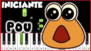 Sky Jump Song – Pou Sheet music for Piano (Solo) Easy