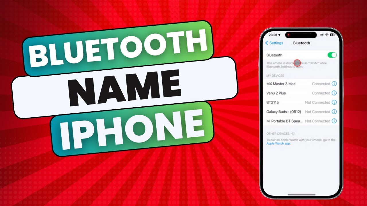 How To Change Bluetooth Name On iPhone