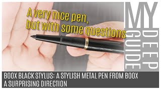 Boox Black Stylus - The Stylish New Metal Pen From Boox