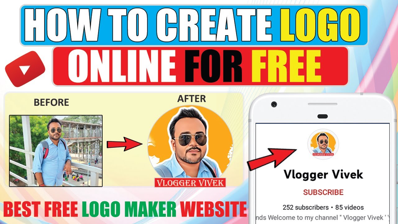 how to make logo online for free | best free logo maker webiste - YouTube
