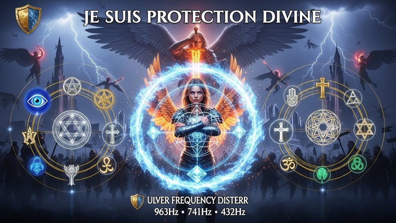 ⚡ BOUCLIER DIVIN ACTIVÉ | 963Hz Protection Instantanée Contre Énergies Négatives 🛡️✨