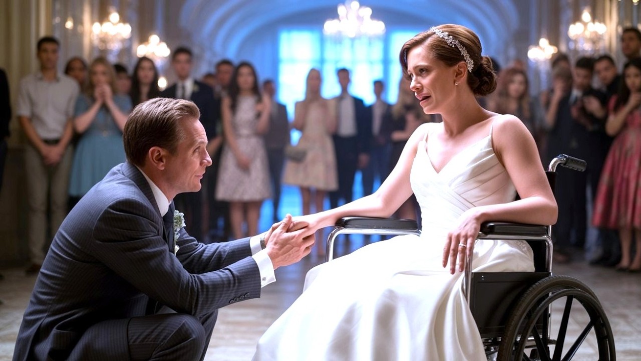 Paraplegic Millionaire Deserted At Her Own Wedding — The Poor Single Dad Said: Shall We Dance?