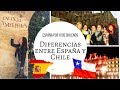 Diferencias Chile España