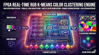 FPGA Real-Time RGB K-Means Color Clustering Engine | 1080p60 Hardware Acceleration Explained