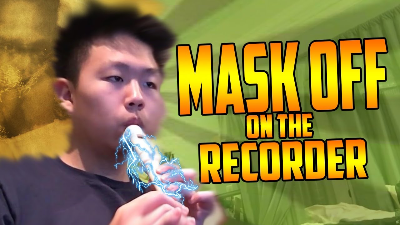 Mask Off Recorder Finger Chart