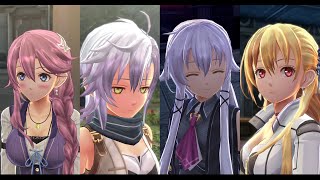 Bonding Events 8/29: Emma, Fie, Altina, Alisa - Trails of Cold Steel 4