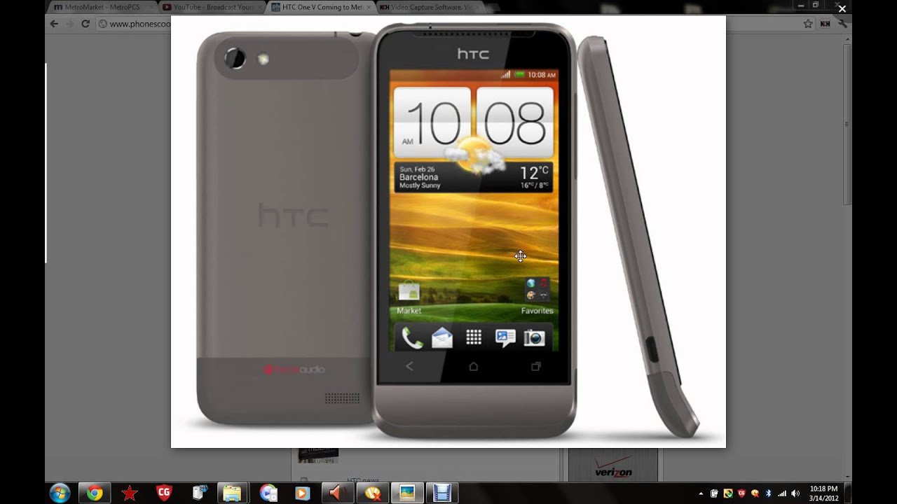 metroPCS News HTC One V coming to metroPCS! YouTube
