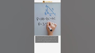 Find the Perimeter of Triangle ABC: Easy Geometry #Math #Triangle #PerimeterOfATriangle
