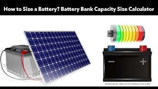 Battery & Load Sizing Calculation for an Off Grid Solar Power System Design