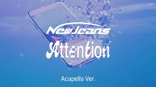 [Clean Acapella] NewJeans - Attention
