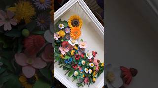 My collection of handmade paper flowers - Quilling Art