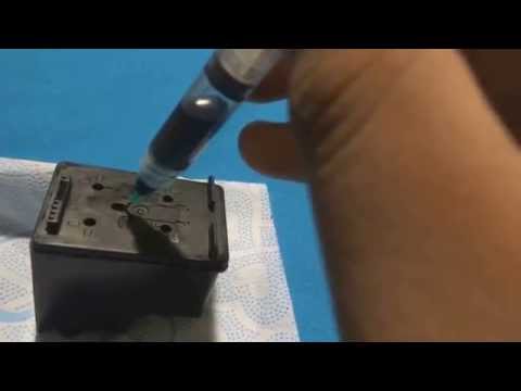 Video: Cómo Rellenar Un Cartucho De Inyección De Tinta Usted Mismo