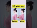 Best exercises to lift your breast at home #shorts #weightloss #exercises