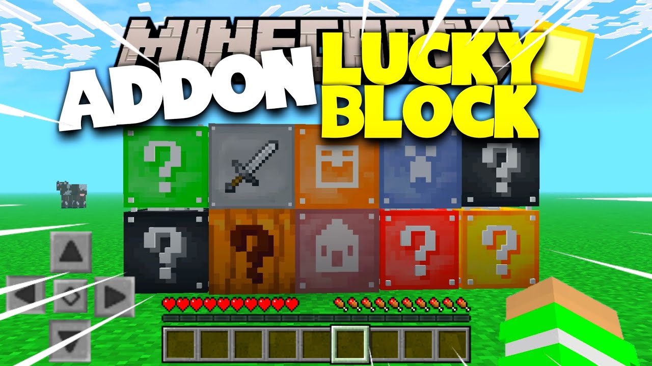 Lucky Blocks  Minecraft PE Mods & Addons