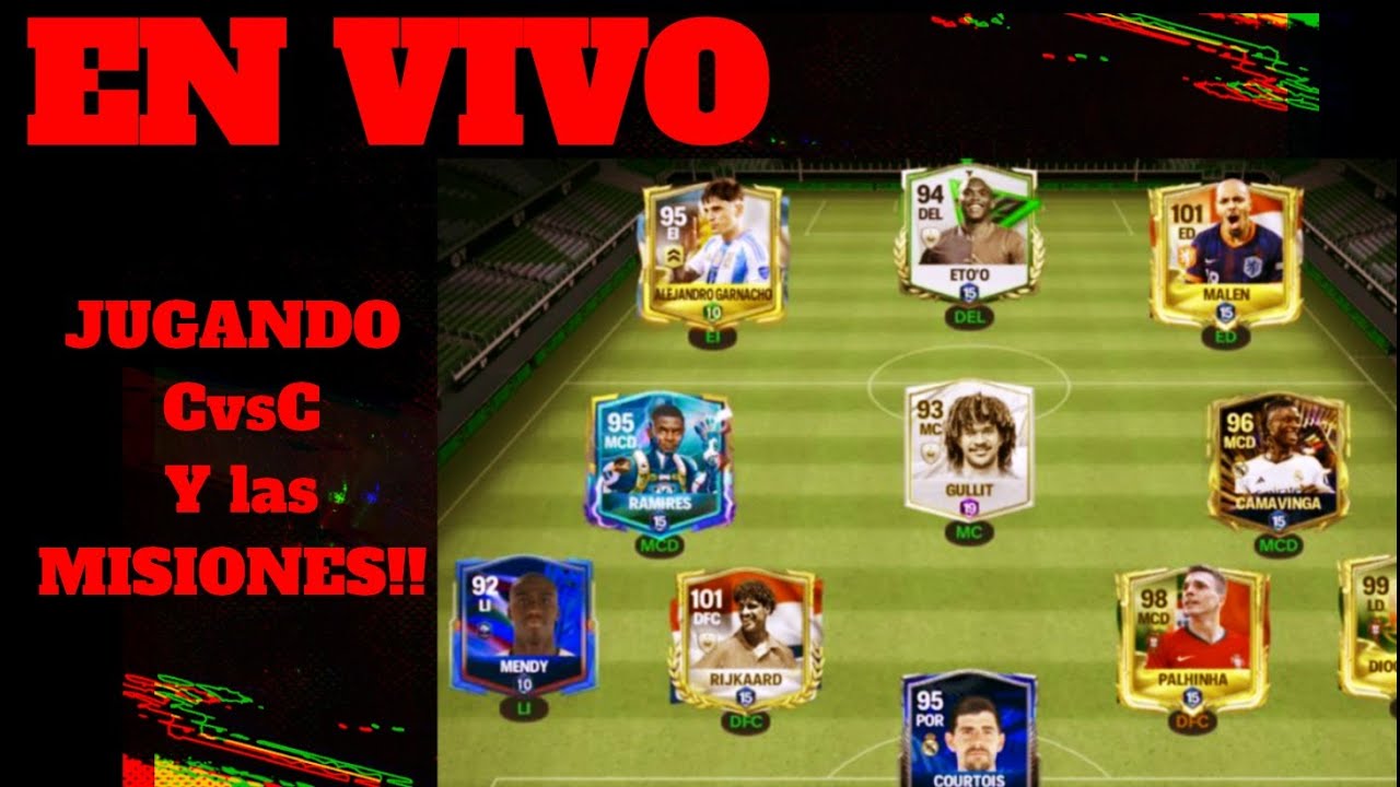 Directo Jugando al FC Mobile Un Sábado - CvsC y MAAAAAAS - YouTube