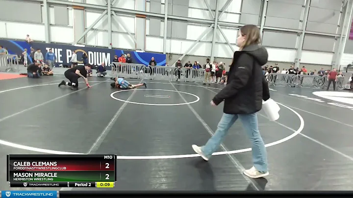 97 Lbs Champ. Round 2 - Mason Miracle, Hermiston W...