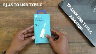 Adaptateur type c dongle réseau Rj45 ver vidéo