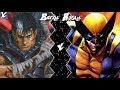 Guts vs wolverine berserk  marvel  battle royale s1e3  cx