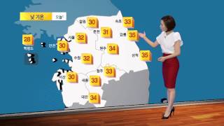 푹푹 찌는 더위... 서울32˚c (2015-08-04) / YTN 웨더앤라이프
