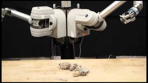 Autonomous grasping of rocks, with kNN and Greedy Entropy Search (5 sec limit) IV