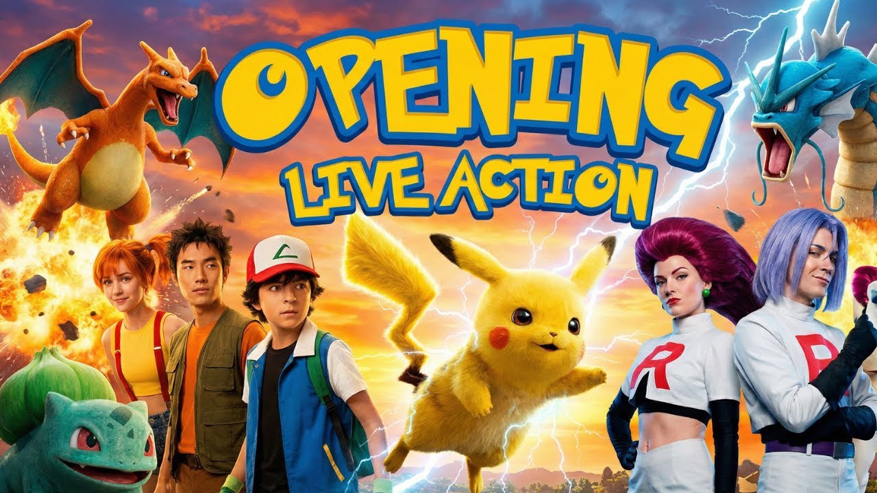 What If Pokémon Were Real? | Indigo League Live Action Opening (AI)
