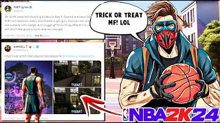 UNLIMITED BOOST TRICK OR TREAT LOCATION | SECRET SHOOTING CHANGES | NBA 2K24 NEWS AND UPDATES