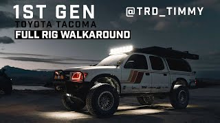 TRD Heritage themed first generation Toyota Tacoma // @trd_timmy Full Build Walkaround