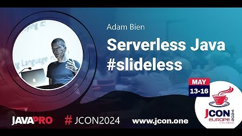 Serverless Java #slideless | Adam Bien (EN)
