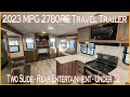 Rear Entertainment Camper 2023 MPG 2780RE trailer by Cruiser RV at Couchs RV Nation - RV Review