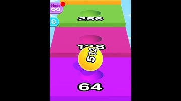 Ball Run 2048 - All Levels Gameplay Android,iOS Level 91-100