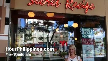 Secret Recipe Fort Bonifacio Philippines by HourPhilippines.com