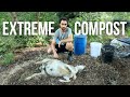 Extreme composting  dead animals into living soil